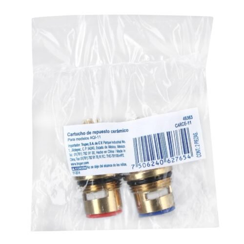 49363 - Bolsa con 2 cartuchos cerámicos para llave AQI-11, Foset