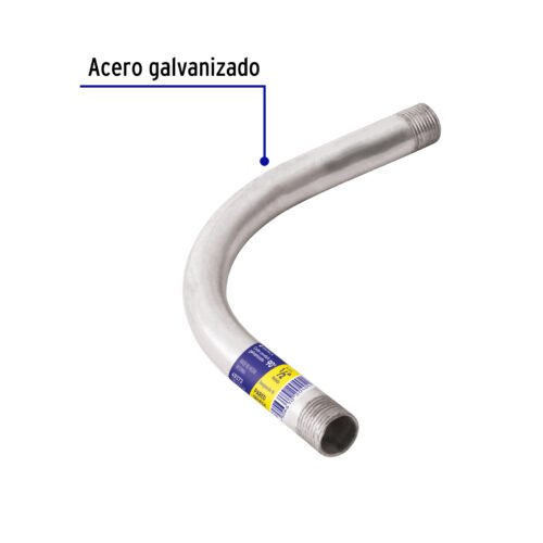 49372 - Codo Conduit 90° 1/2" pared gruesa (1.8 mm), et. amarilla