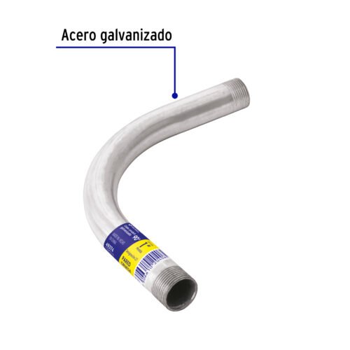49374 - Codo Conduit 90° 1" pared gruesa (2.2 mm), et. amarilla
