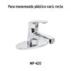 49387 - Maneral de palanca p/monomando lavabo MP-420, cromo, Basic