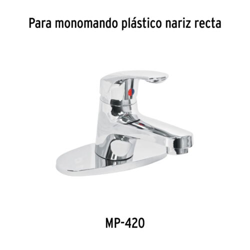 49387 - Maneral de palanca p/monomando lavabo MP-420, cromo, Basic