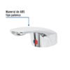 49387 - Maneral de palanca p/monomando lavabo MP-420, cromo, Basic