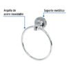 49396 - Toallero de argolla de acero inoxidable, Foset Aqua
