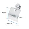 49397 - Portarrollo con cubierta de acero inoxidable, Foset Aqua