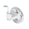49399 - Gancho sencillo metálico para toalla, Foset Aqua
