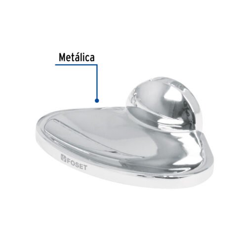 49404 - Jabonera metálica, Foset Aqua