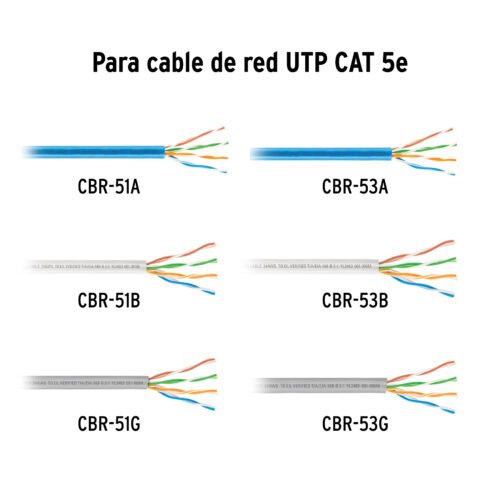 49406 - Plug RJ45 CAT5E, Bolsa con 20 piezas, VOLTECK