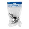 49415 - Regadera redonda de ABS 3", 5 funciones, sin brazo, Aqua
