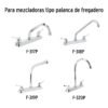49416 - Bolsa con 2 cartuchos cerámicos para mezcladoras de palanca