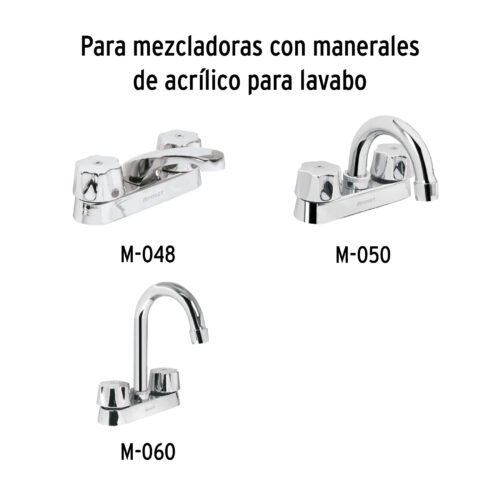 49417 - Bolsa con 2 cartuchos cerámicos para mezcladoras plásticas