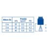 49449 - Regadera cónica metálica 2-1/2" sin brazo, Foset Aqua