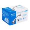 49460 - Regadera redonda 2-3/4" en latón, chorro fijo, Foset Aero