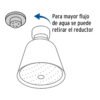49468 - Regadera redonda 2-3/4" sin brazo, Foset Aero
