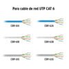 49469 - Plug RJ45 CAT6, Bolsa con 20 piezas, VOLTECK