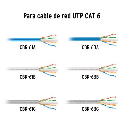 49469 - Plug RJ45 CAT6, Bolsa con 20 piezas, VOLTECK