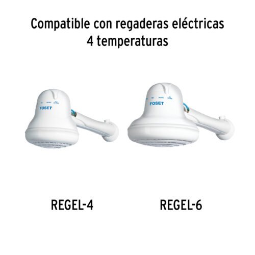 49494 - Brazo plástico para regadera eléctrica REGEL-4 y 6, Foset