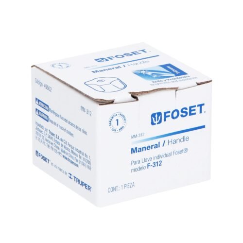 49502 - Maneral de repuesto para F-312, F-313 y F-314, Foset Basic