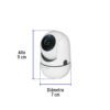 495563 49556 - Cámara WiFi Robotizada 3MP, Volteck