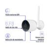 49559 - Cámara WiFi Tipo Bala 2MP, Volteck