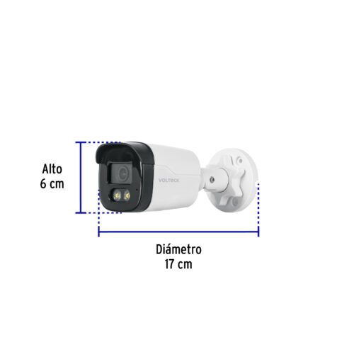 495742 49574 - Cámara Tipo Bala 2MP, Lente 3.6mm, Volteck