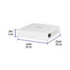 495842 49584 - Video grabador DVR de 4 canales, 5MP, Volteck