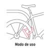 49620 - Candado rígido tipo "U" de 12mm, HERMEX