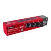 49624 - Perchero para pared con 4 ganchos satinados, HERMEX
