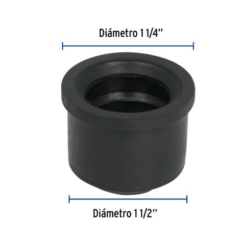 49625 49625 - Chupón de PVC, 1-1/2" x 1-1/4", Foset