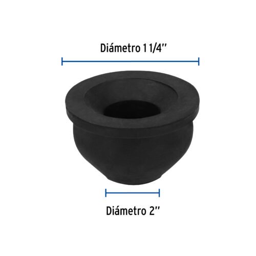 496262 49626 - Chupón de PVC, 2" x 1-1/4", Foset