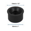 49627 - Chupón de PVC, 2" x 1-1/2", Foset