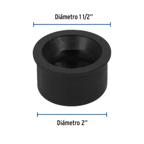 49627 - Chupón de PVC, 2" x 1-1/2", Foset