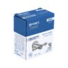49667 - Gancho doble metálico cromo para toallas, Foset Element