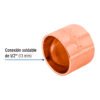 49707 - Tapón capa de cobre 1/2", FOSET