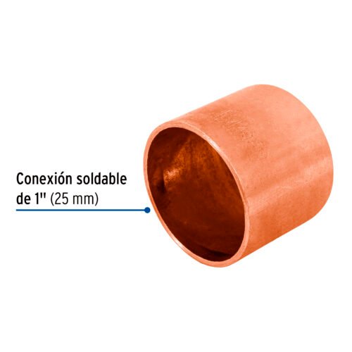 49709 - Tapón capa de cobre 1", FOSET