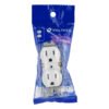 49710 - Contacto dúplex, 2 polos 3 hilos, Standard, blanco, Volteck