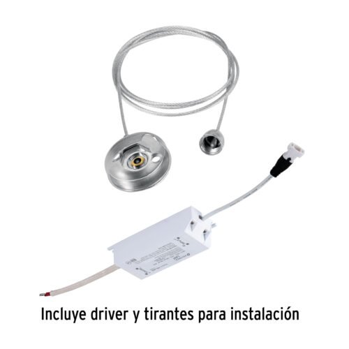 21 OCT-YENN 2023 49725 - Panel delgado colgante de LED 45 W 30 x 120 cm luz neutra