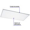 497261 49726 - Panel delgado colgante de LED 65 W 60 x 120 cm luz neutra