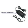 49787 - Fuente de Alimentación 12V 5A para CCTV, Volteck