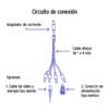 49788 - Cable Divisor de Energía tipo Pulpo 1 a 4 para CCTV, Volteck