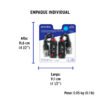 49793 - Par de Transceptores Pasivos Video Balun, hasta 8MP, Volteck