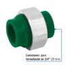 49811 49811 - Tuerca unión PPR, tuerca latón, 3/4", Foset