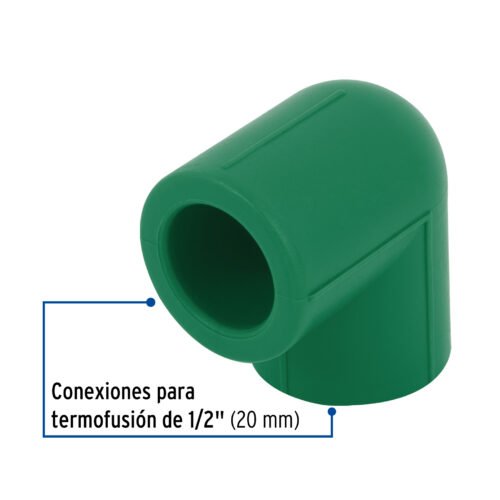 49849 - Codo 90° PPR,  1/2", Foset