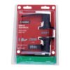 49853 - Cerradura de manija "Turín" p/baño, negro, cilindro latón