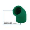 49869 - Codo 45° de PPR, 1" (32mm), FOSET