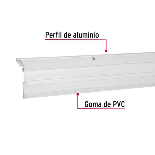 49888 - Guardapolvo automático 90 cm blanco, HERMEX