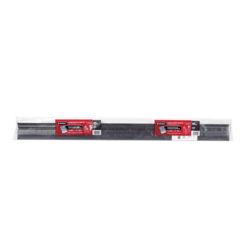 49890 - Guardapolvo automático 90 cm negro, HERMEX