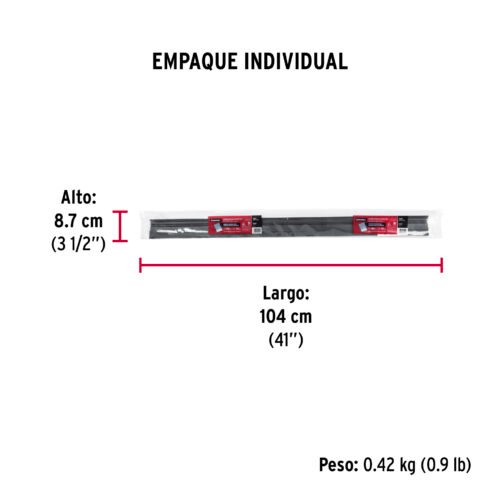 49894 - Guardapolvo automático 100 cm negro, HERMEX