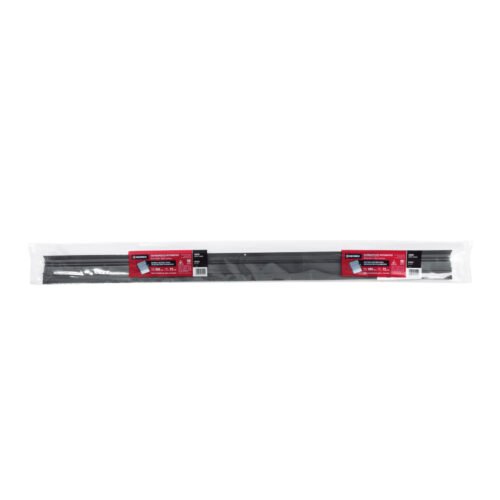 49894 - Guardapolvo automático 100 cm negro, HERMEX