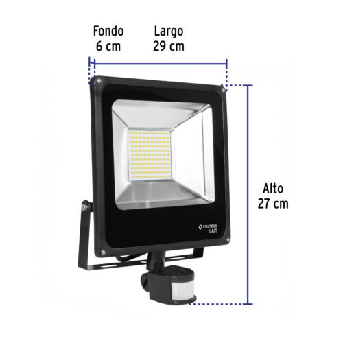 49896 - Reflector LED 50 W alta intensidad con sensor de movimiento