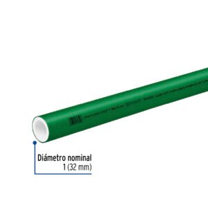 49899 - Tubo de 32mm (1") PPR hidráulico, 4m, 1.4kg, FOSET
